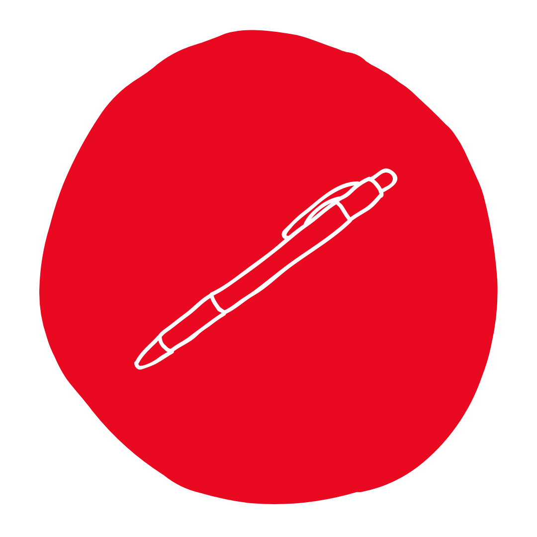 Pen Icon - Fire