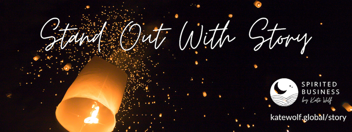 stand out with story How to claim the gifts in your sensitivity...and share them for purpose and profit