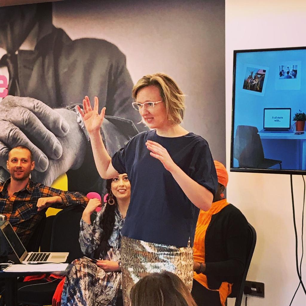 Kate Speaking 7