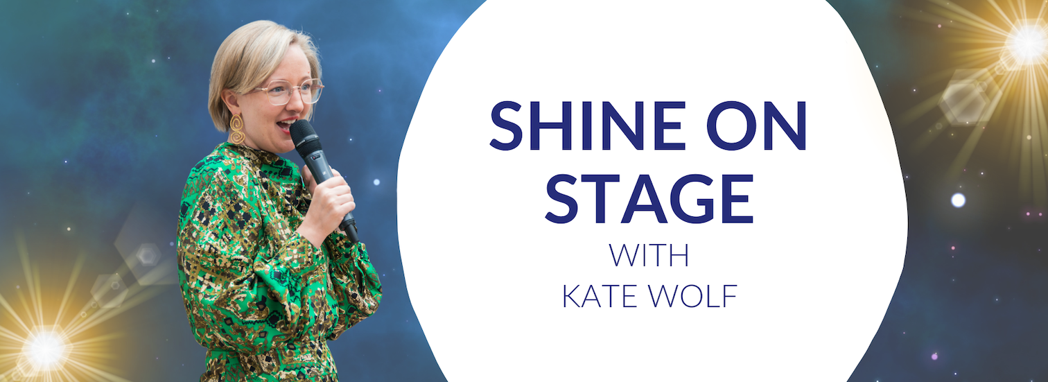 Shine on Stage How to claim the gifts in your sensitivity...and share them for purpose and profit